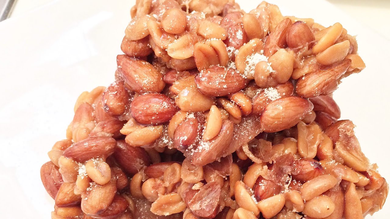 How To Make Peanut And Almonds Drops/Brittle