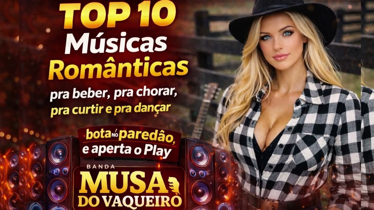 TOP 10 Inéditas e Romãnticas - Musa do Vaqueiro