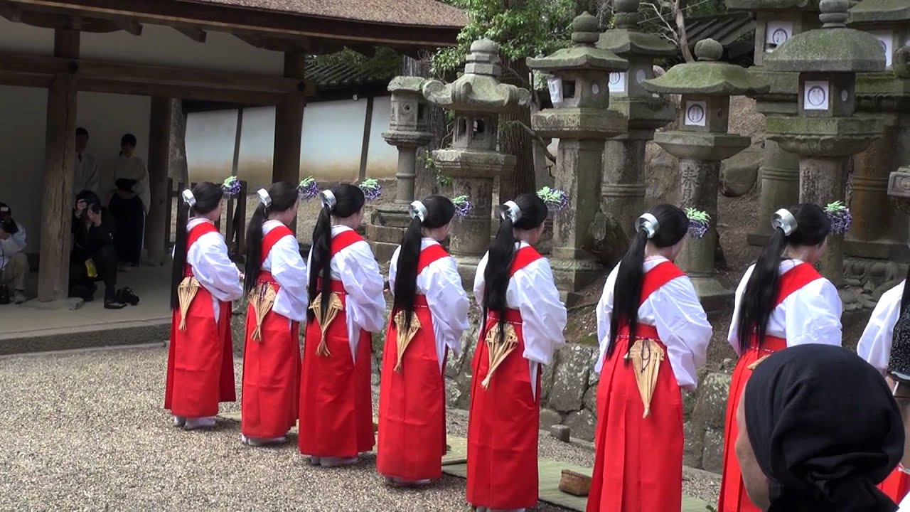春日大社「御田植祭」御田植神事