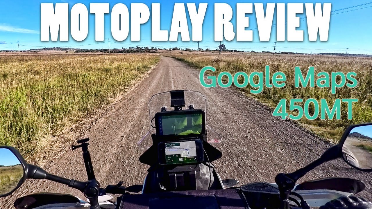 MotoPlay Google Maps 450MT Review
