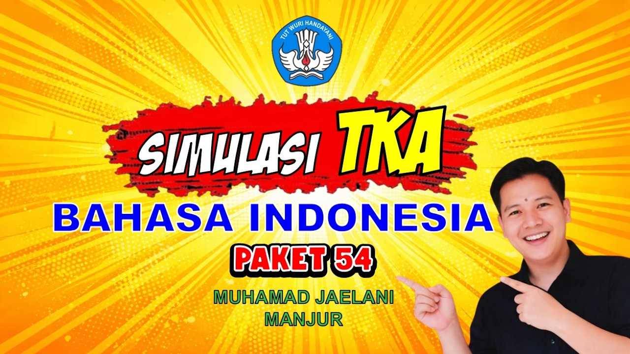 TKA Bahasa Indonesia SD: Ujian Membaca atau Ujian Logika? Ini Pola Soal & Strateginya! #tka