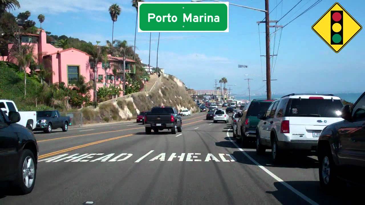 CA 1 South, Pacific Coast Highway, Malibu East to Santa Monica