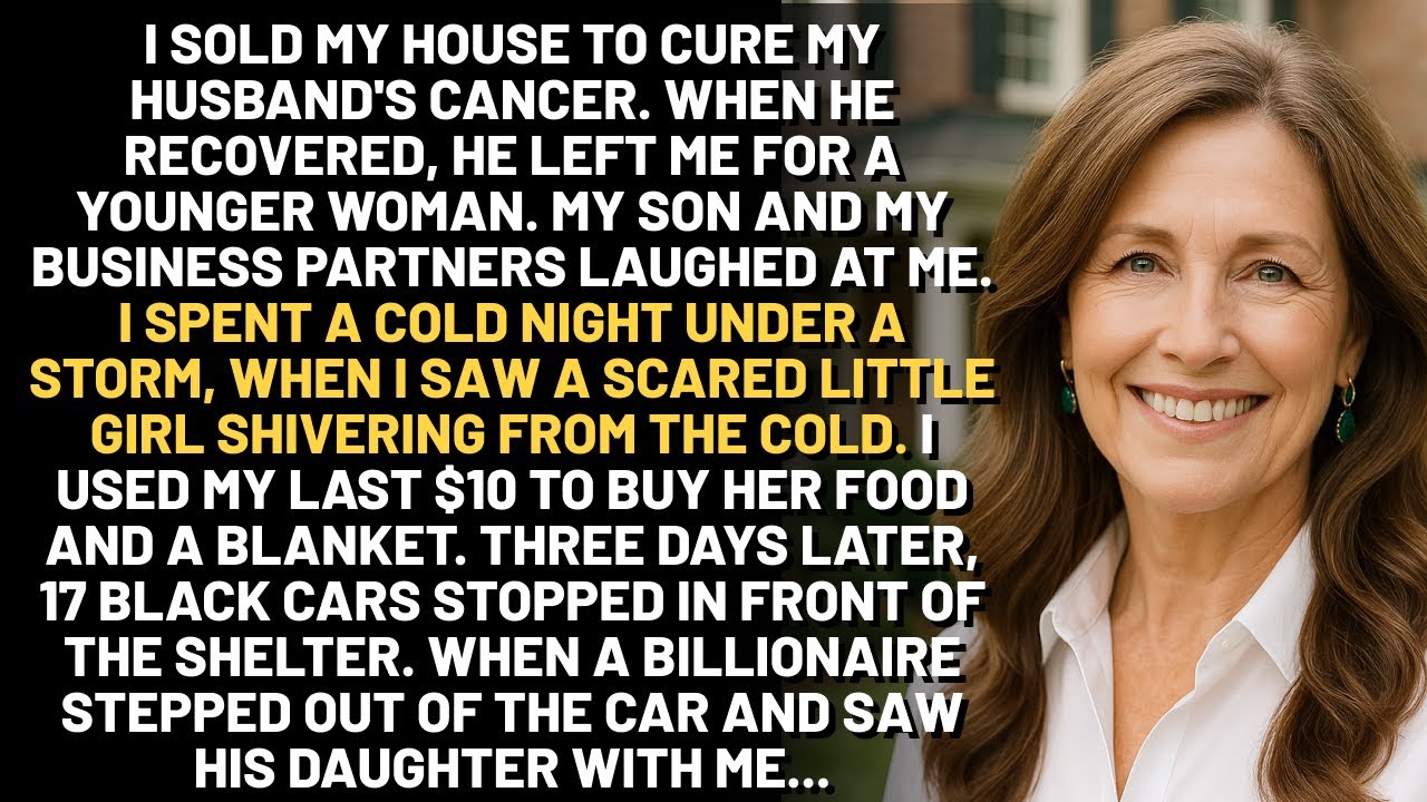 Homeless in a storm, I gave my last $10 to a lost girl. Then the unbelievable happened...