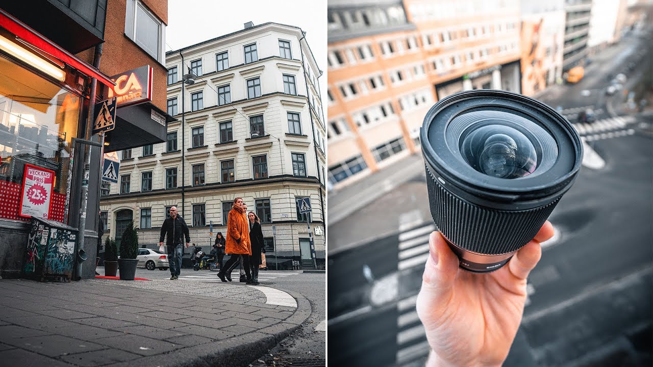 SIGMA 16mm f1.4 + Sony A6300 | Видеоблог о городской уличной фотографии
