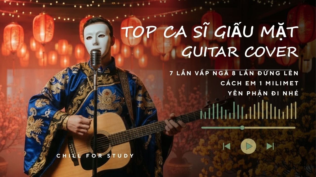 7 LẦN VẤP NGÃ NGÃ 8 LẦN ĐỨNG LÊN - CÁCH EM 1 MILIMET | TOP Ca Sĩ Giấu Mặt Guitar Cover
