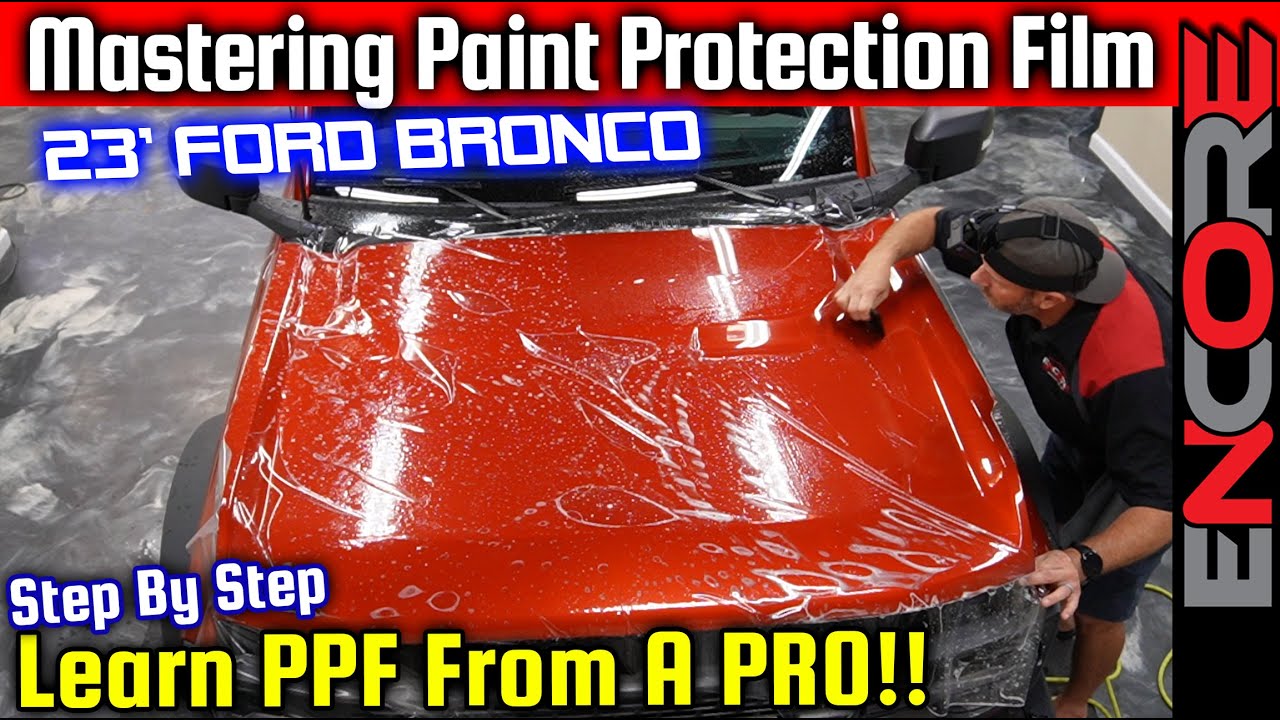2024 Ford Bronco Full Hood PPF Installation Guide (Expert Bulking Techniques)