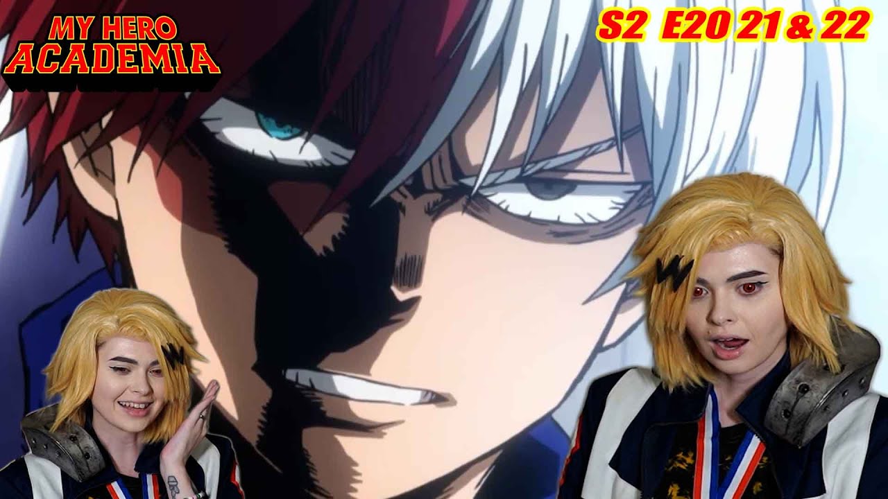 Shoto Todoroki Really HATES His Dad | Denki Watches My Hero Academia S2 E20 21 & 22