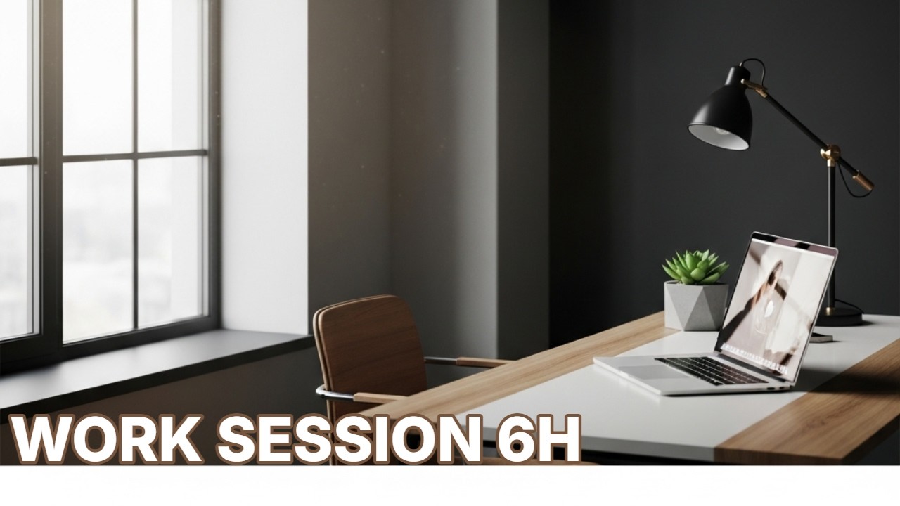 6 Hour Productivity Music for Office Work | No Distractions