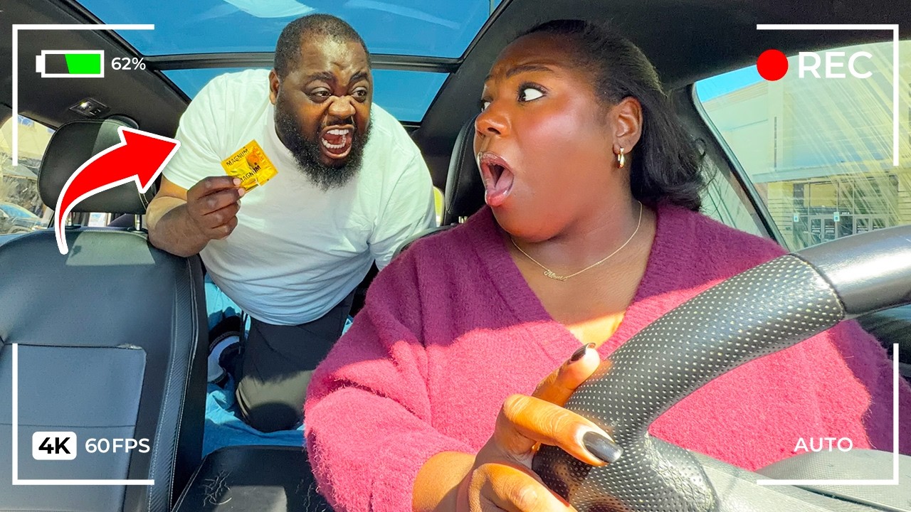 PICKING MY HUSBAND UP WITH THE SEATS DOWN TO SEE HIS REACTION!! (FUNNIEST PRANK)