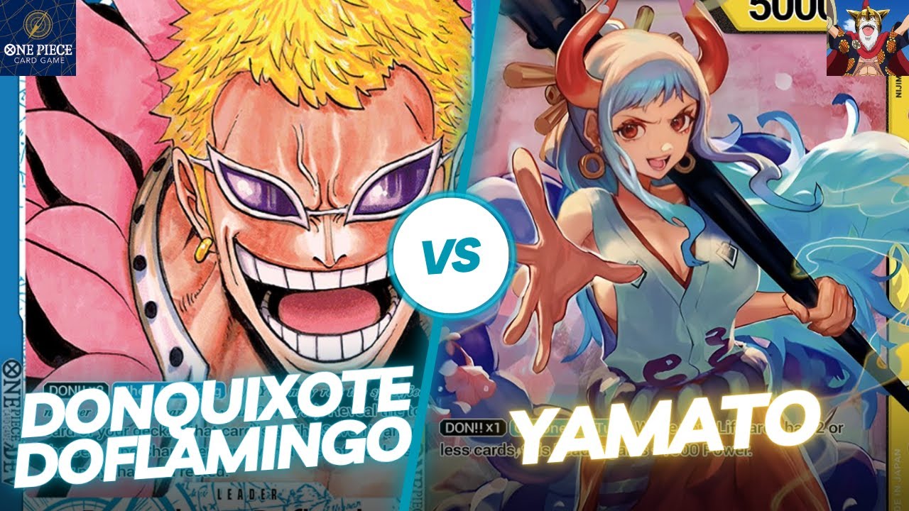 [OP03] Donquixote Doflamingo vs Yamato - Taking The Winning GenCon List For A Spin - One Piece TCG