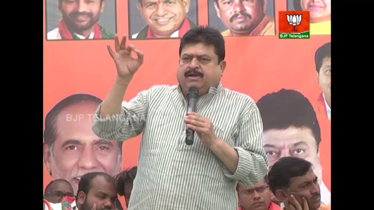 N.Ramchander Rao&rsquo;s speech at Nirudhyoga Yuva Garjana at Hyderabad on 24-02-2018