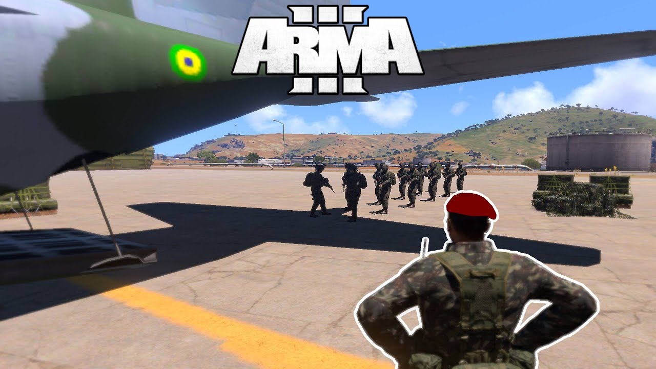 OPERAÇÃO COBRA | SAR - Tropa paraquedista do exercito brasileiro | Arma 3