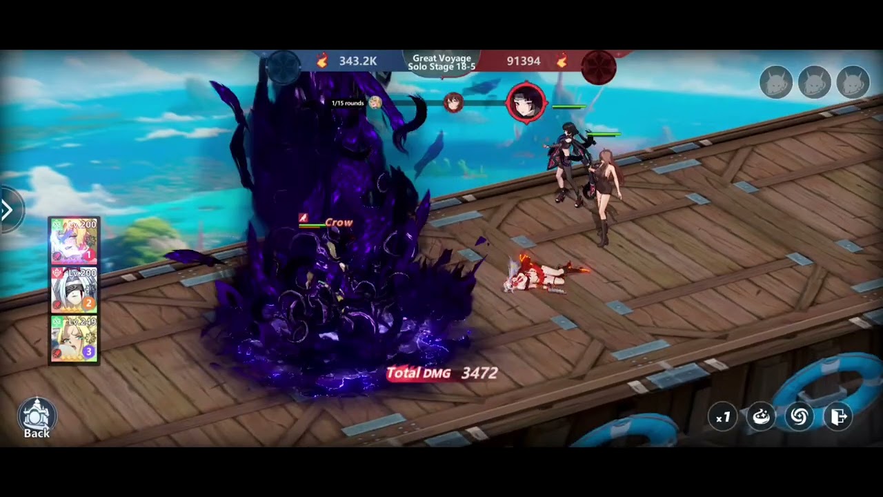 Vượt Ải Solo Stage 18: Great Voyage l Enigma of Sépia - Gameplay Android, iOS 