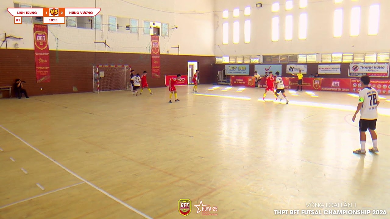 🔴TRỰC TIẾP: GIẢI THPT BFT FUTSAL CHAMPIONSHIP 2026 | THPT VĨNH LỘC B vs THPT NGUYỄN TRUNG TRỰC