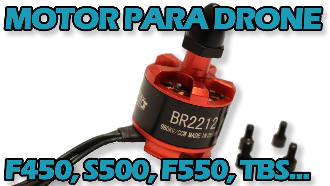MELHORES motores (BARATOS) para DRONES! - F450, S500, F550, TBS e DJI Phantom 3