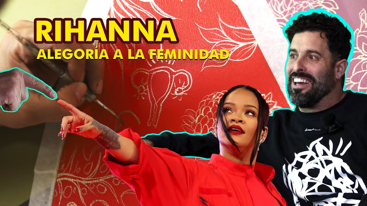 BELIN PINTA EL ÚTERO DE RIHANNA