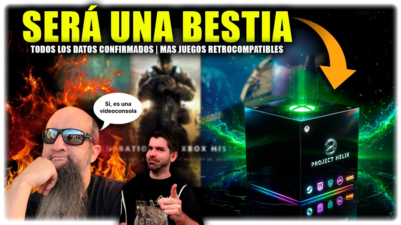 🎮 BOMBAZO: Xbox Helix confirma TODOS LOS DATOS y será consola | Mas retro compatibilidad | PC Semons