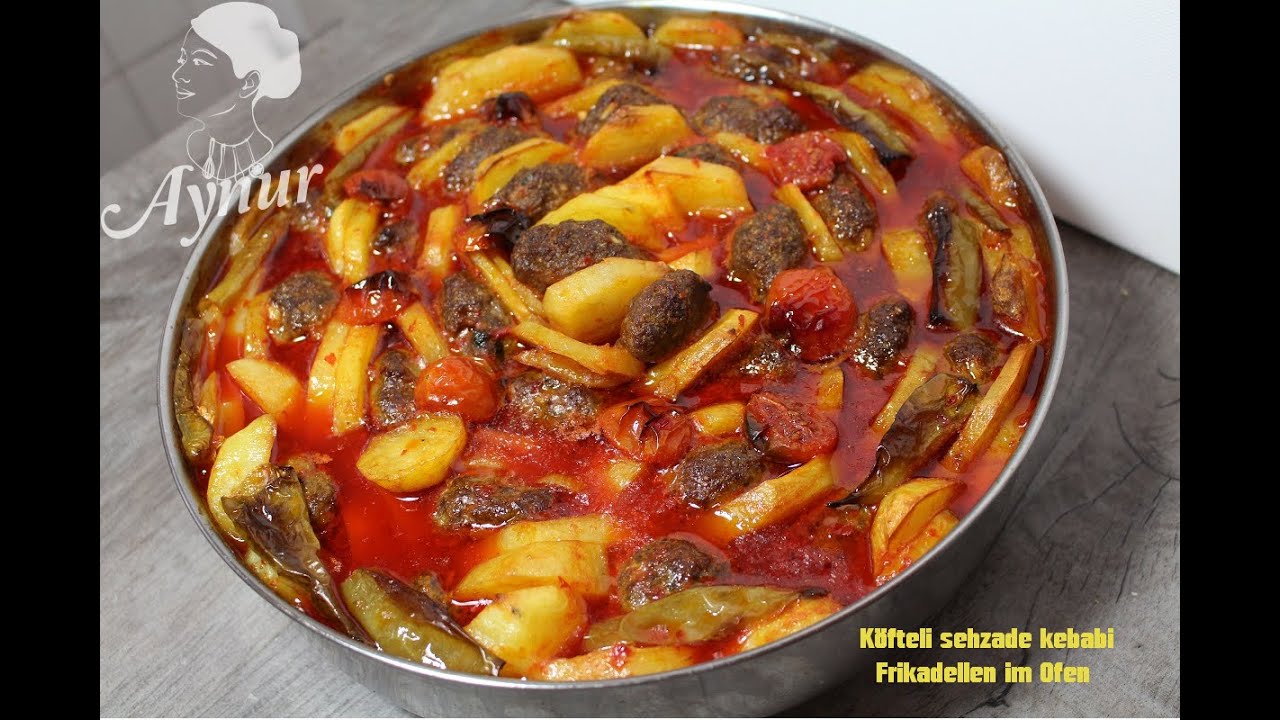Frikadellen Kebab im Blech#Patatesli sehzade kebabi tarifi