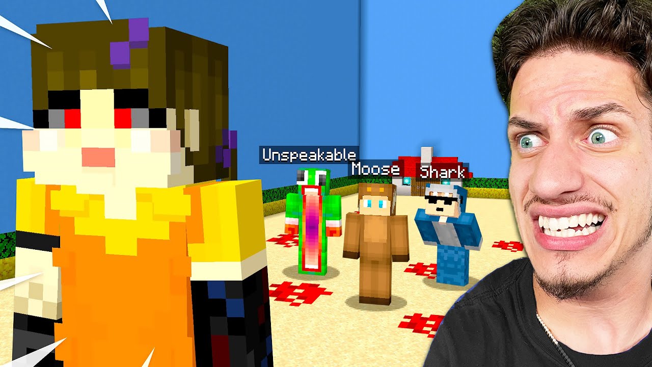 I Secretly Cheated in a SQUID GAME Minecraft Build Battle!