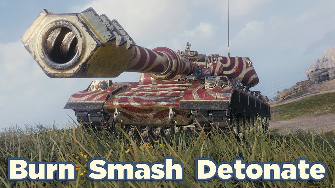 BZ-79 • Сжечь, разбить, взорвать )) World of Tanks