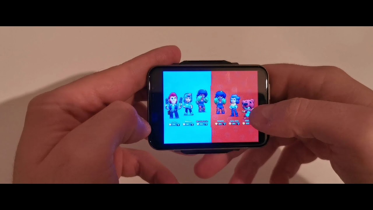 Brawl Stars on a smartwatch?! Lemfo LEM T 4G + BRAWL STARS