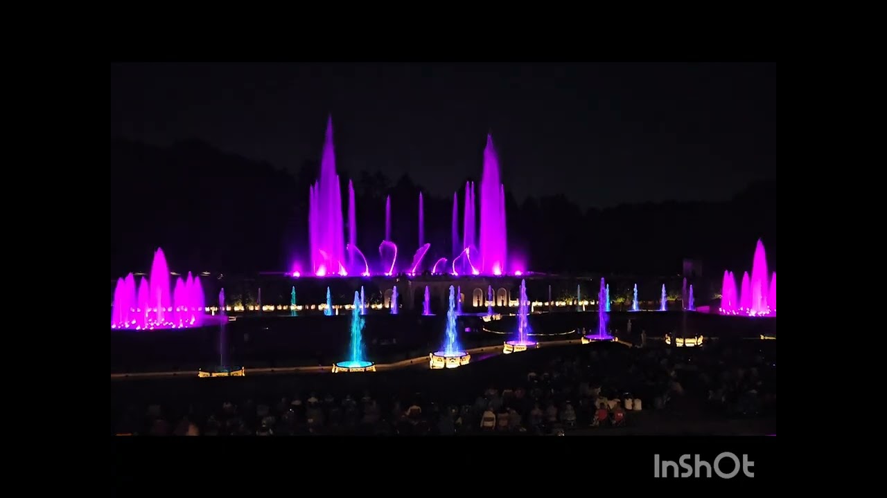  Fountain show with water and light at Longwood Garden - Part 3