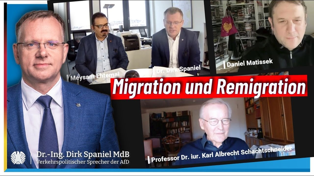 AfD im Bundestag - Diskussionsrunde zu Migration und Remigration mit prominenten Gästen
