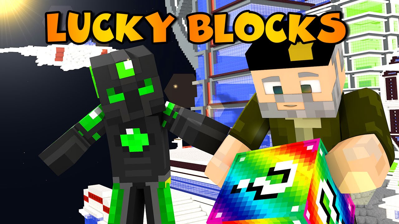 Minecraft: EN EL ESPACIO!! c/ sTaXx RAINBOW Lucky Blocks Epic Race
