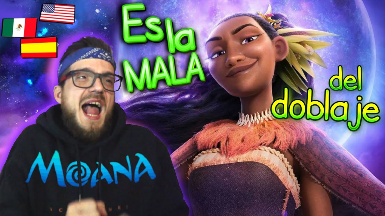SOLTAR esta reacción a MOANA 2