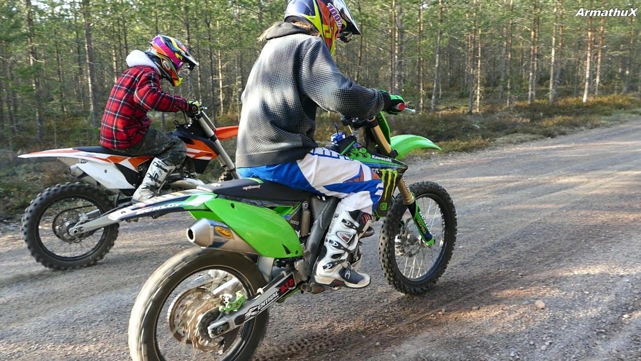 Kawasaki KX250F vs KTM SX250 2-Stroke