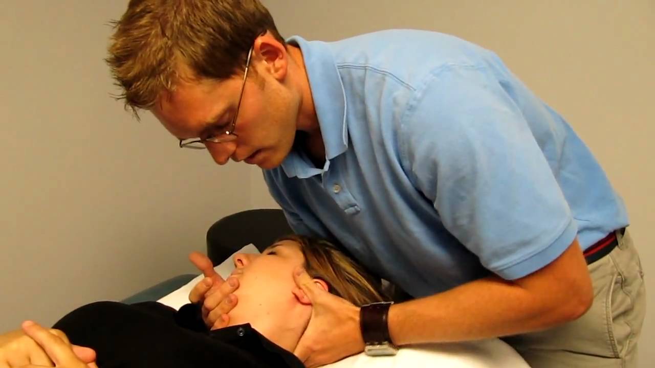 C1-2 Rotatory HVLAT Chin-Hold Technique