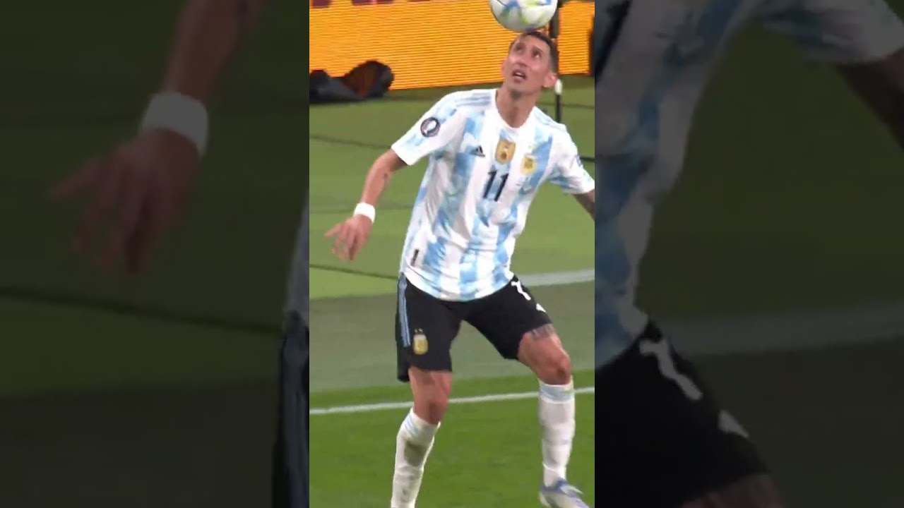 Di Mar&iacute;a's insane control 🙈