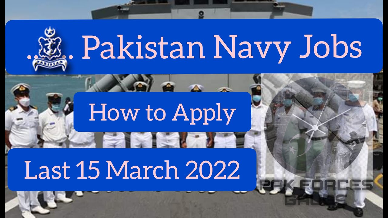 Pak Navy Civilian Jobs 2022 Instructors Latest Vacancies