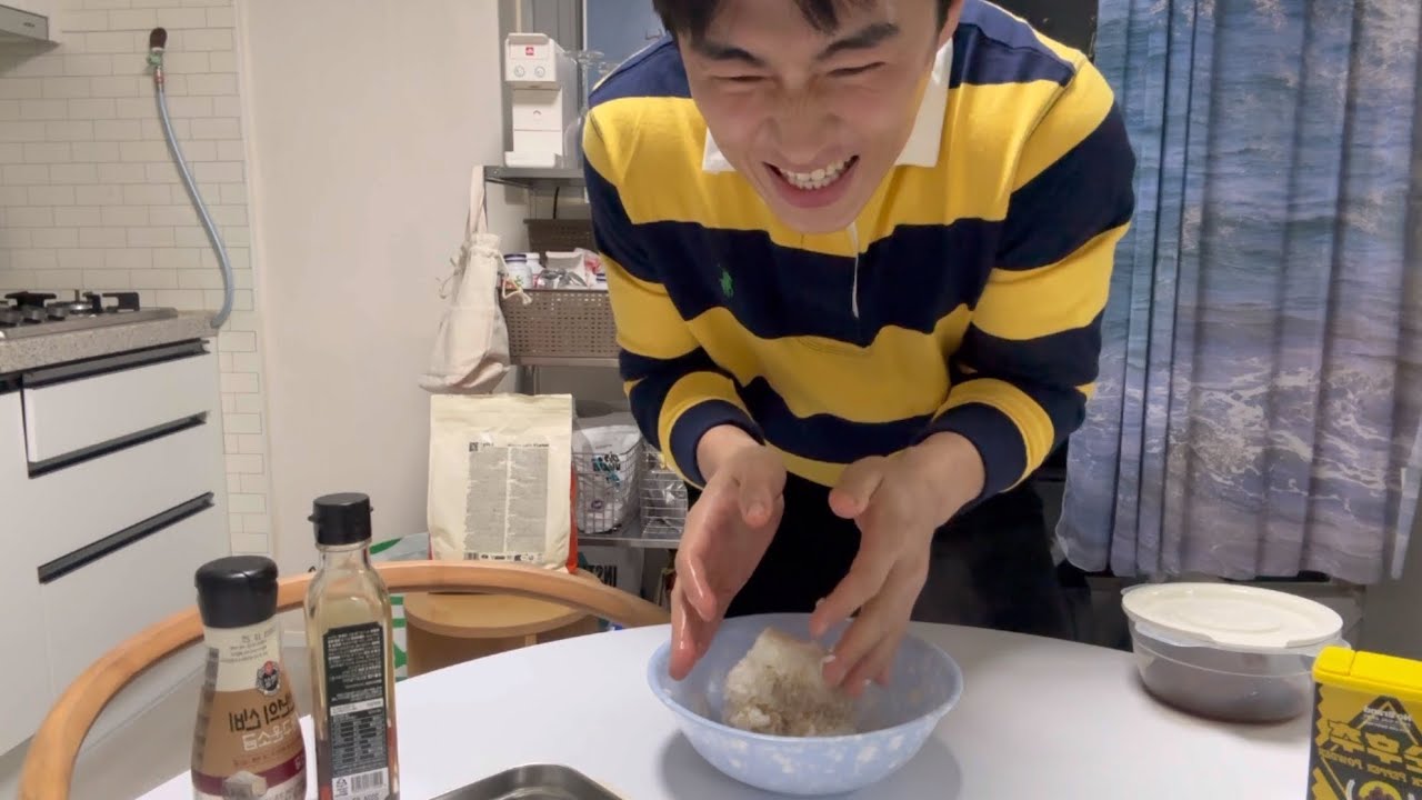 집배원 Vlog | 도시락 주먹밥 싸다가 죽을뻔했어. 퇴근 후 불닭볶음면 치킨에 소주 한 잔