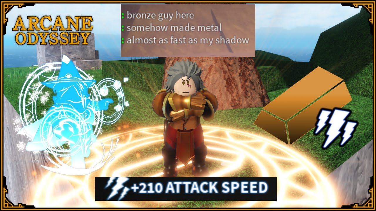 The Attack Speed Metal Mage (Arcane Odyssey)