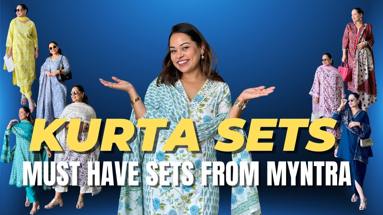 ОБЯЗАТЕЛЬНЫЕ КОМПЛЕКТЫ КУРТЫ ОТ ANOUK ON MYNTRA | НАРЯДЫ НА ИД | ОФИСНЫЕ НАБОРЫ ДО 2000 РУПИЙ