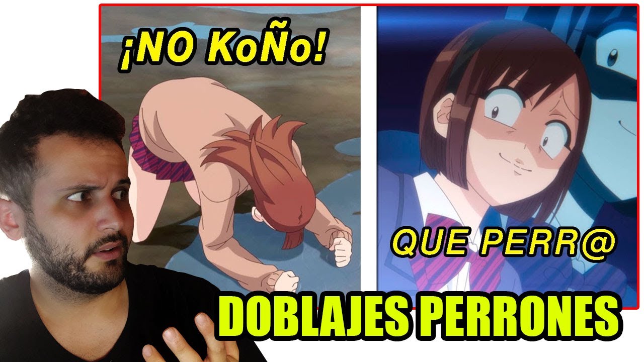 REACCIONANDO a DOBLAJES PERRONES - Edición Komi-san #2