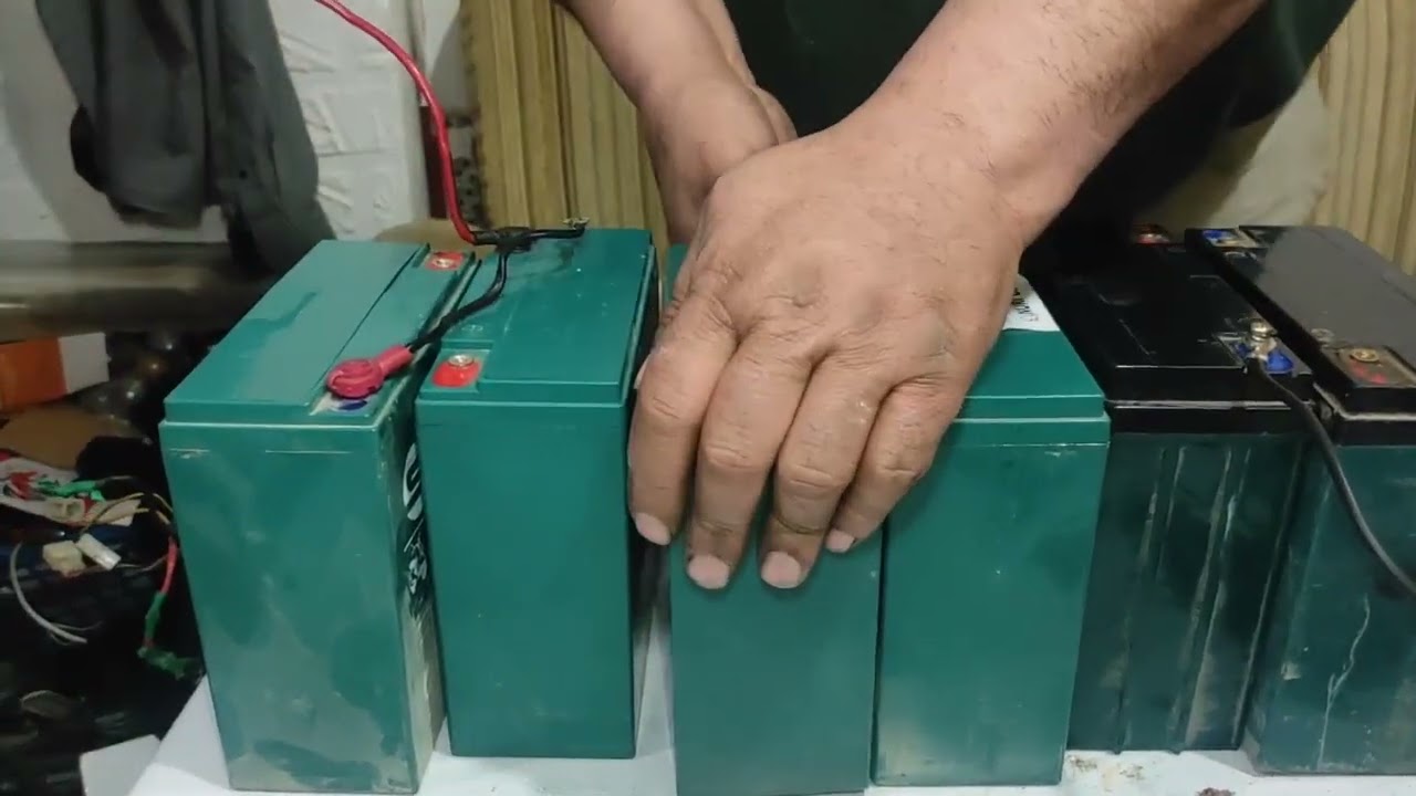 توصيل بطاريات الدراجات الكهربائية  Learn to connect electric bicycle batteries, simple steps