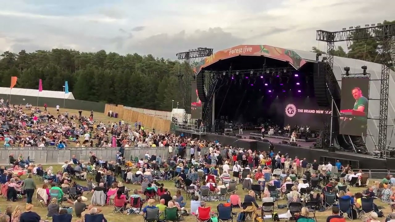 Brand new heavies live at cannock chase forest, june 2025
