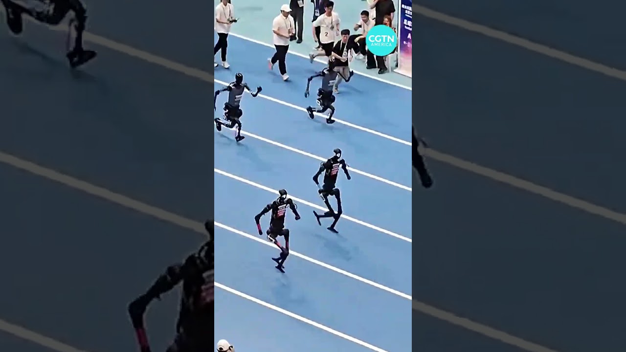 Beijing Robot Games crown world&rsquo;s first humanoid 100m sprint champion
