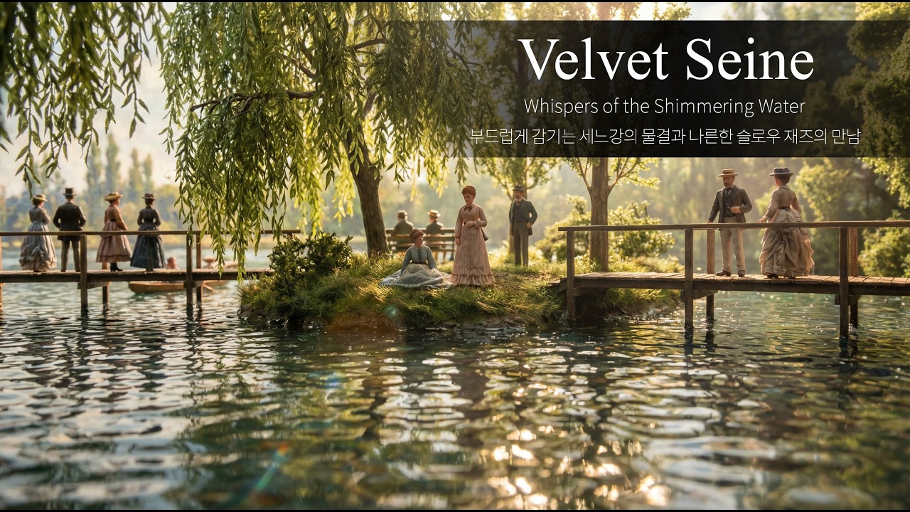 [Playlist] Velvet Seine | Languid Slow Jazz for a Sun-Drenched Riverside Afternoon
