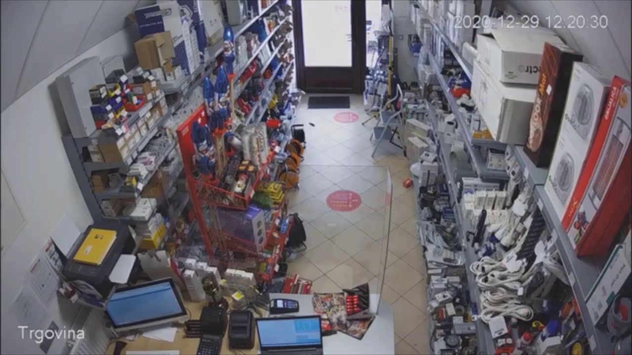 Earthquake Croatia 6.4&deg; (Petrinja) December 29, 2020 Compilation HD / Potres Sisak 29.10.2020