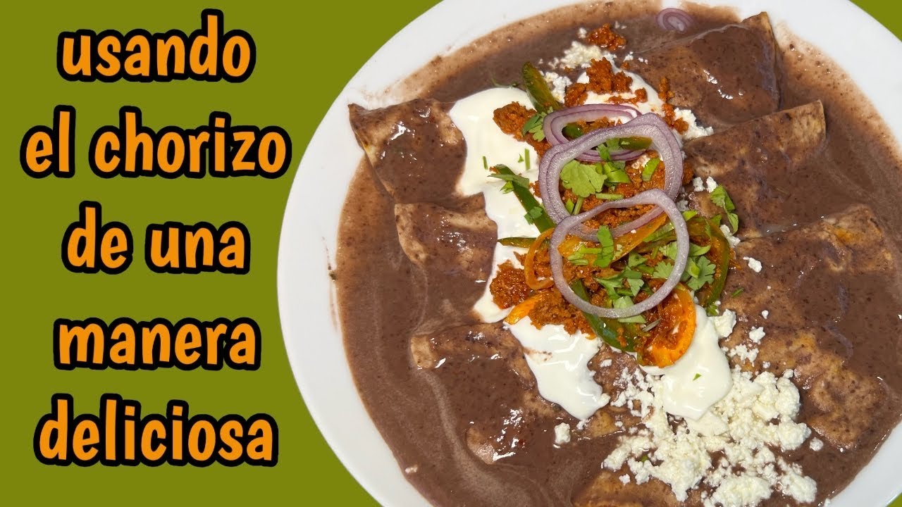 DESDE OAXACA: ENFRIJOLADAS RELLENAS Y CHORIZO QUE TE TRANSPORTARÁN AL PUEBLO / #ConSaborAMexico