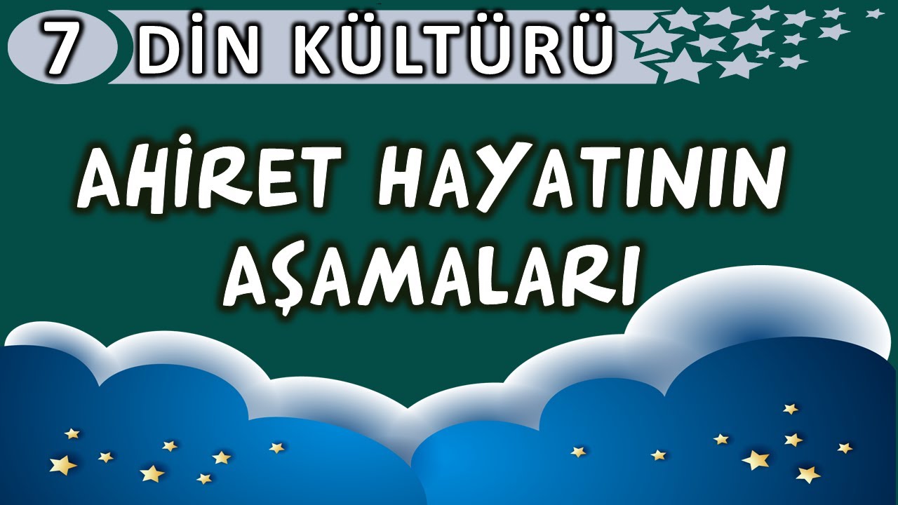 Ahiret Hayatının Aşamaları | 7. Sınıf Din Kültürü Konu Anlatımı | Mektepci