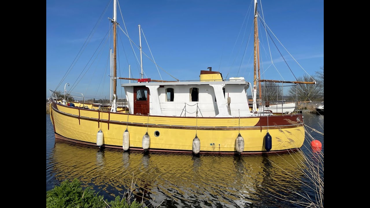 50' Converted Admiralty MFV WILD GOOSE For Sale