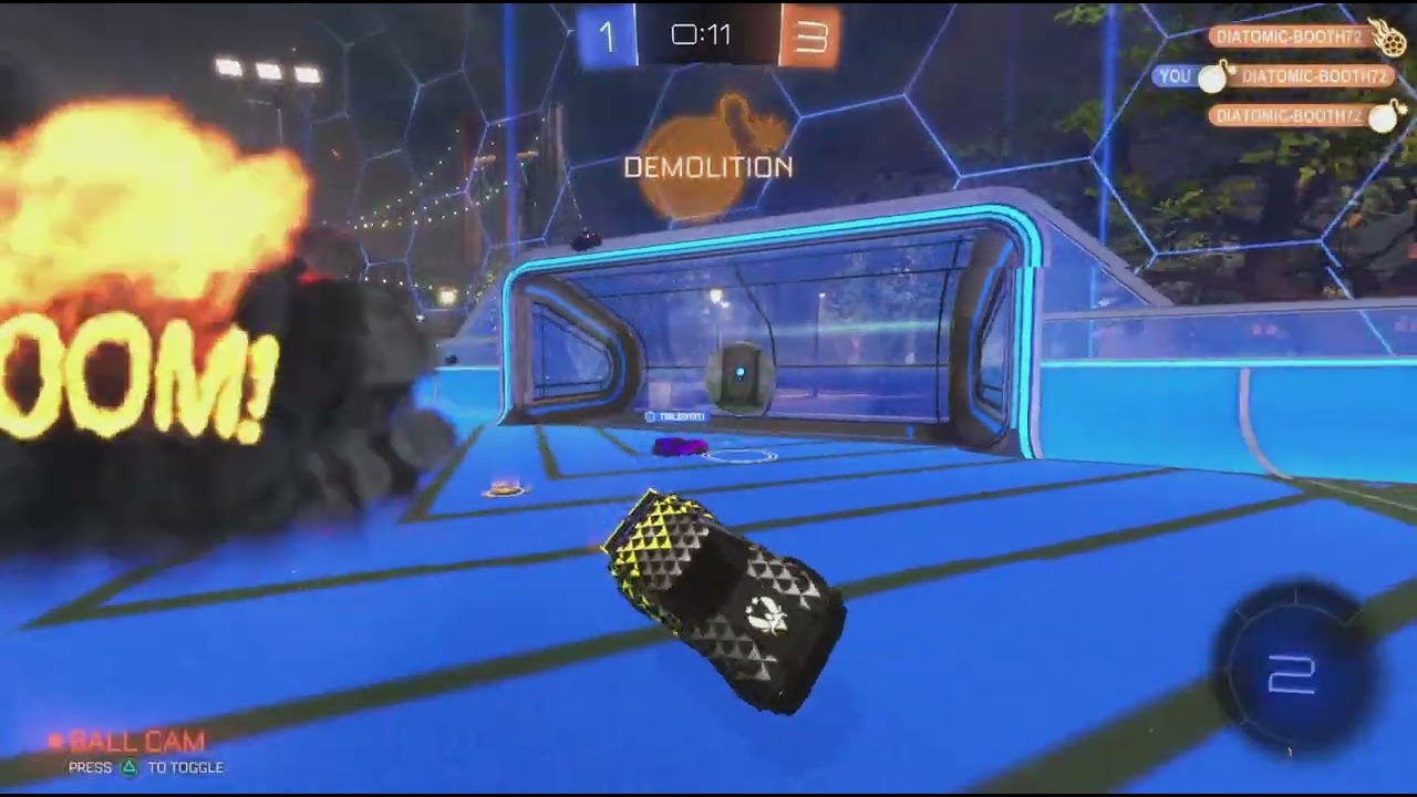 Rocket Leauge with my friend (road to plat 3)
