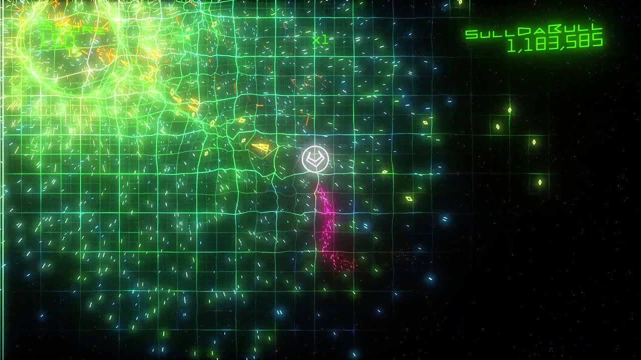 Geometry Wars Retro Evolved 2 - 1080p60 Revisit - Waves Mode