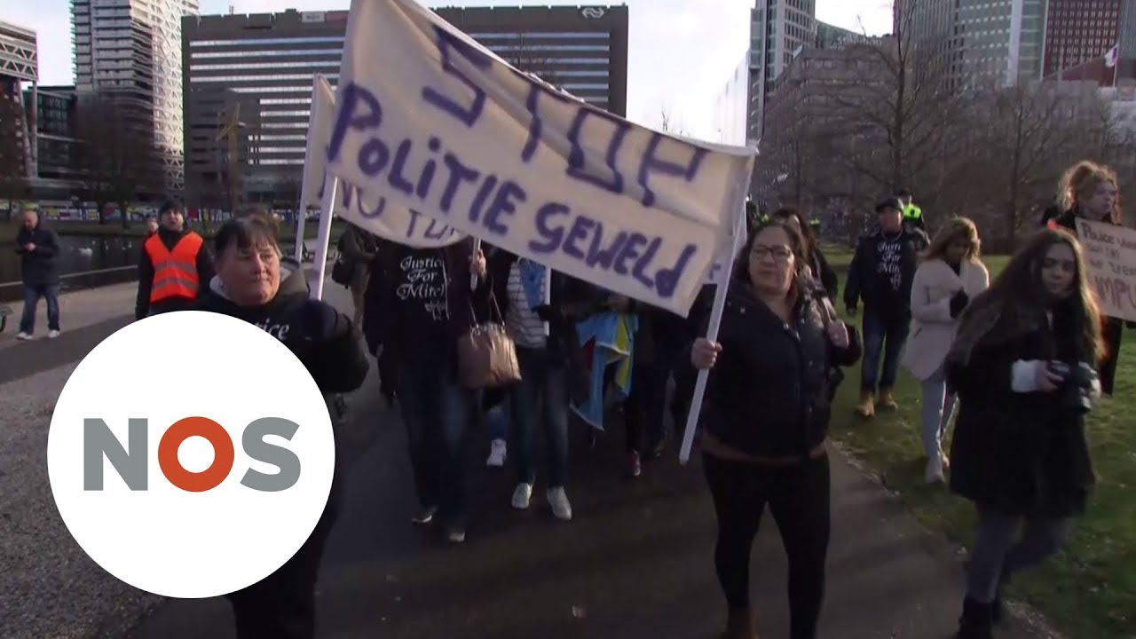 MITCH: Haagse demonstratie tegen politiegeweld