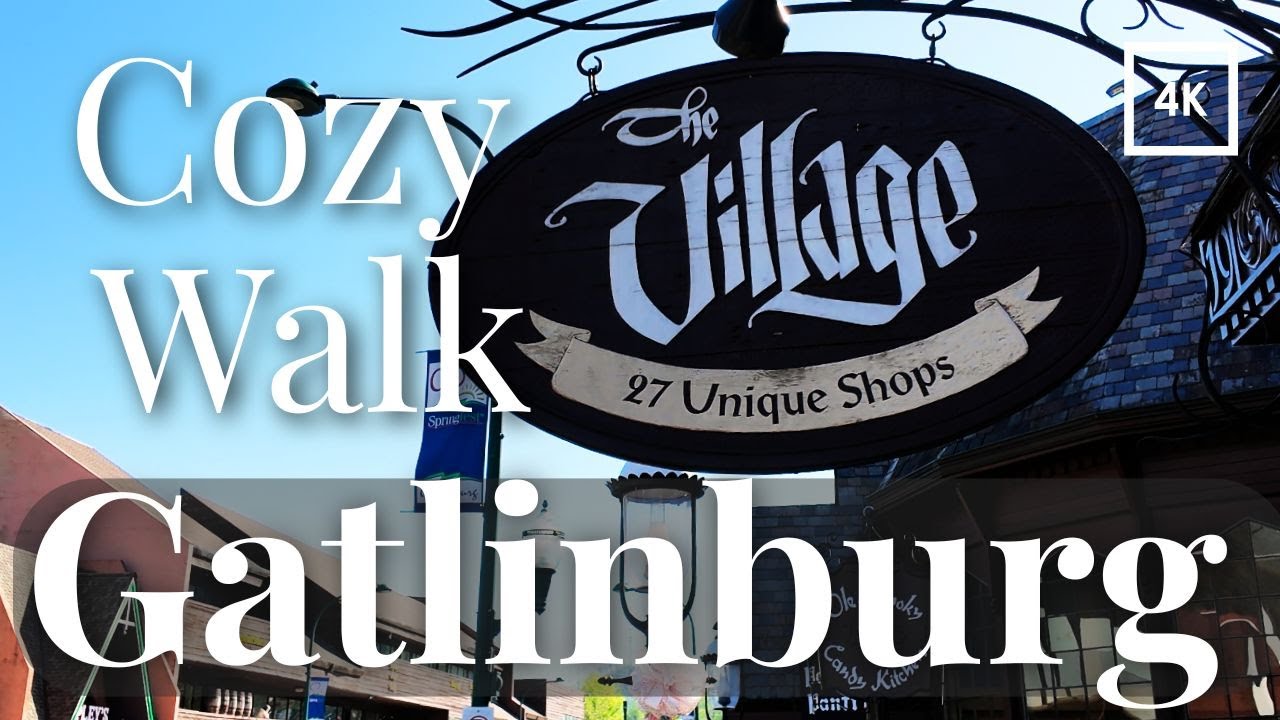 Discover the COZINESS of Downtown Gatlinburg on a Relaxing Walk