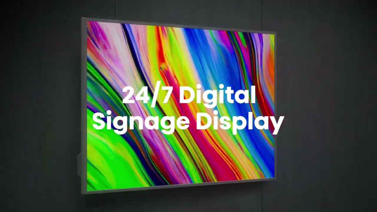 Hisense 4K UHD Digital Signage Display - 24/7 Operation